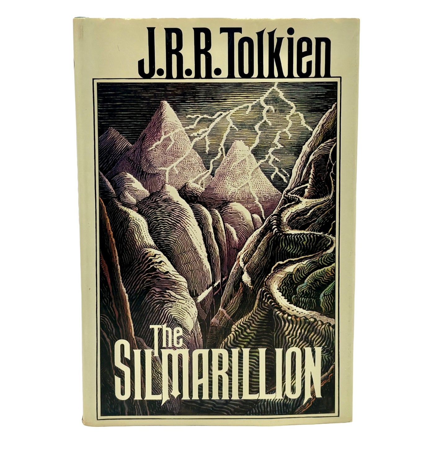 TOLKIEN, J.R.R. “The Silmarillion” [Houghton Mifflin Company, 1977] Fine 1st Printing