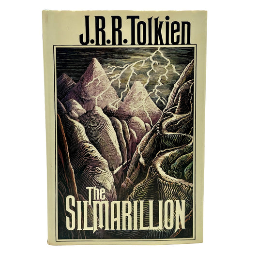TOLKIEN, J.R.R. “The Silmarillion” [Houghton Mifflin Company, 1977] Fine 1st Printing
