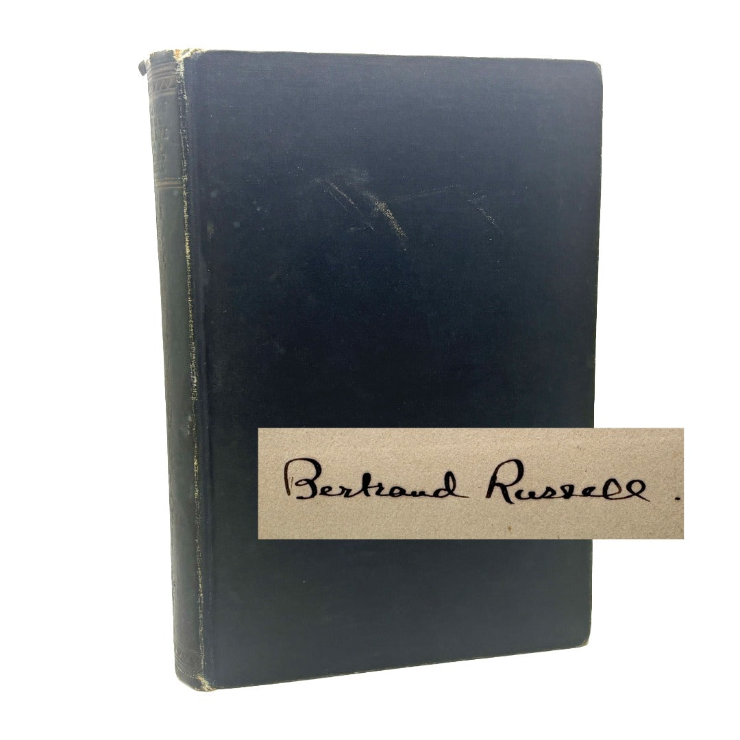 RUSSELL, Bertrand “Education and the Good Life” [Boni & Liveright, 1927] Signed