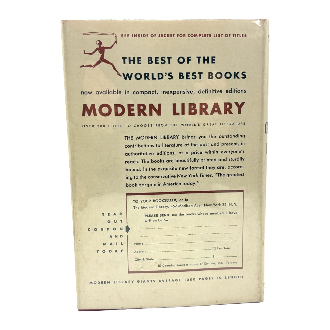 Salinger, J. D. “The Catcher in the Rye” [Modern Library, 1959] First Modern Library Edition