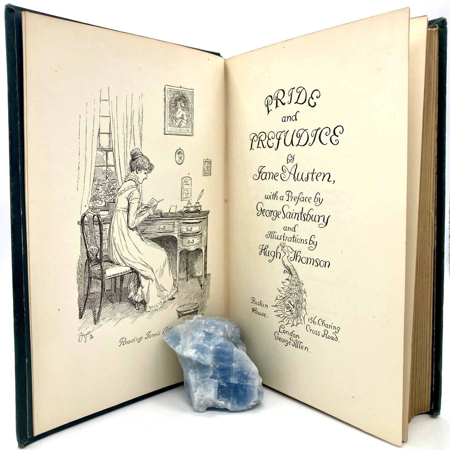 AUSTEN, Jane "Pride and Prejudice" [George Allen, London, 1895] Peacock Edition