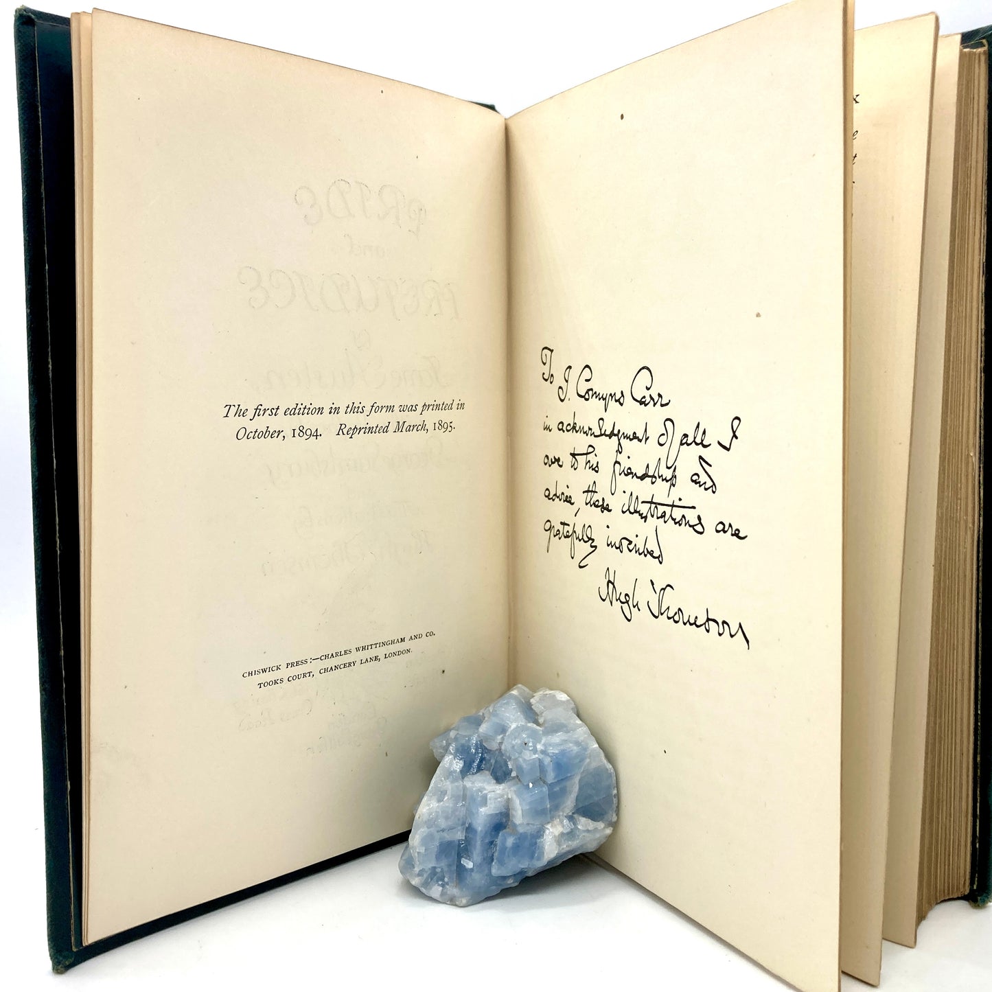 AUSTEN, Jane "Pride and Prejudice" [George Allen, London, 1895] Peacock Edition