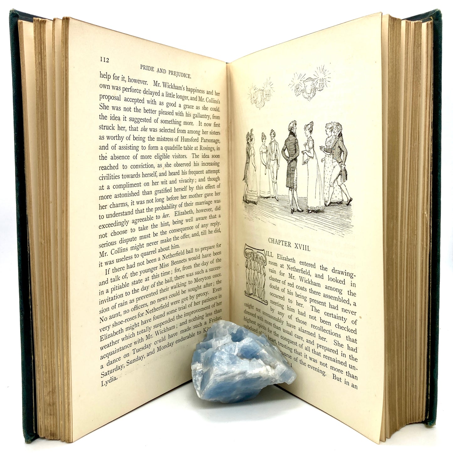 AUSTEN, Jane "Pride and Prejudice" [George Allen, London, 1895] Peacock Edition